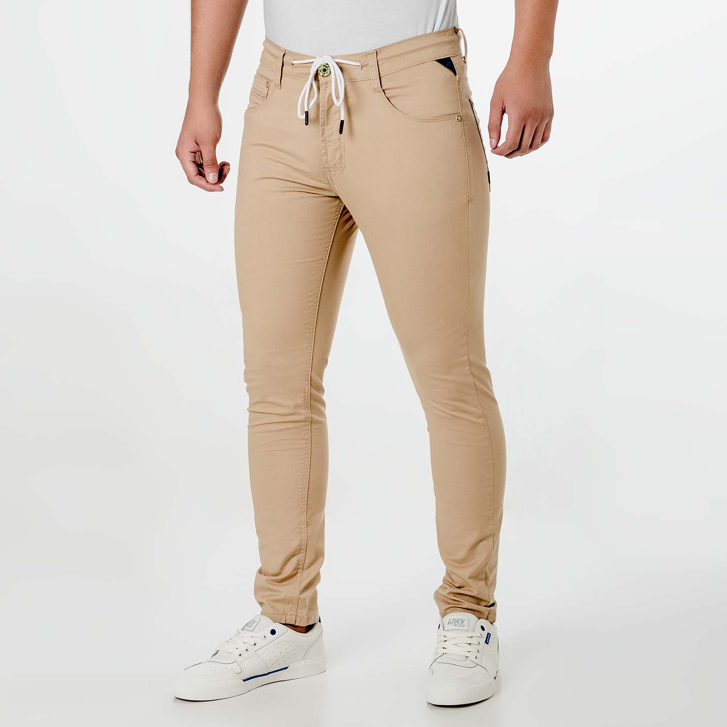 Pantalon Twill Super Comf. (Lr) Last Human Drill Beige | Gzuck