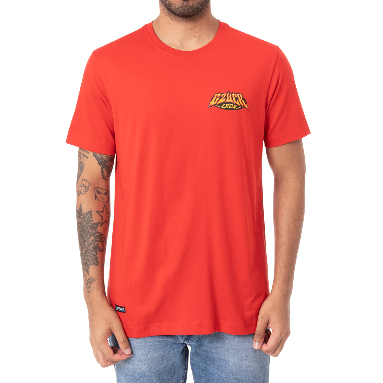 Polo Jersey M/C Slim Fit Zinkoa Red | Gzuck