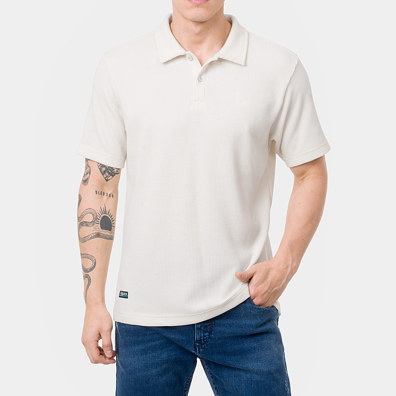 Polo Box Wable M/C Regular Fit Heldret Off White | Gzuck