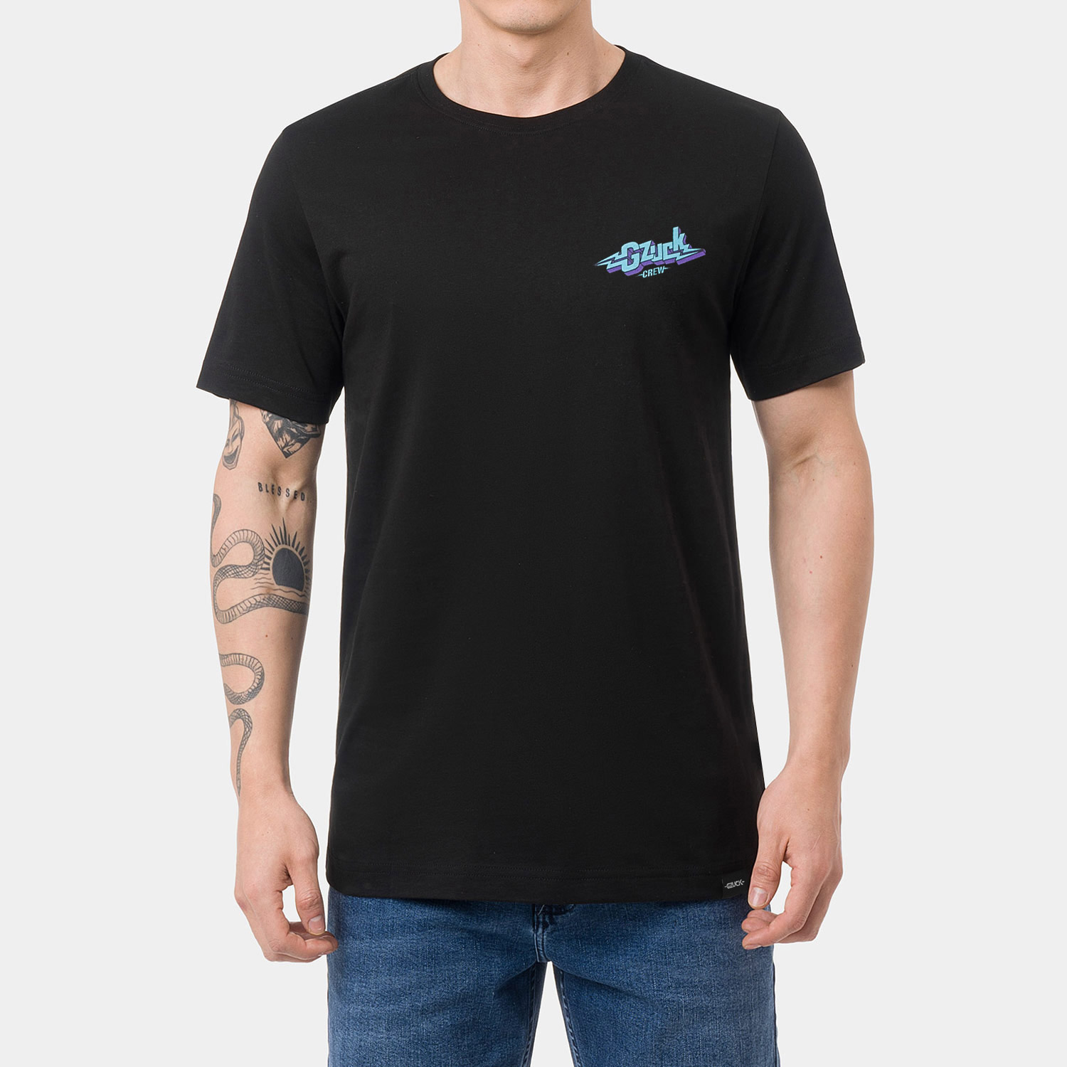 Polo Jersey M/C Regular Fit Trazel Black | Gzuck