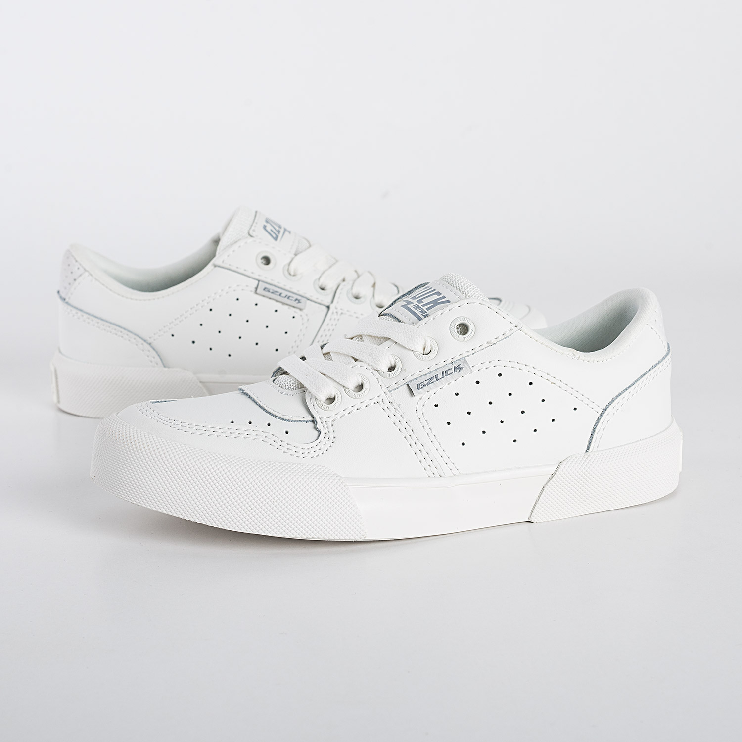 Zapatilla Leather/Mesh/Pu Skynerd School White | Gzuck