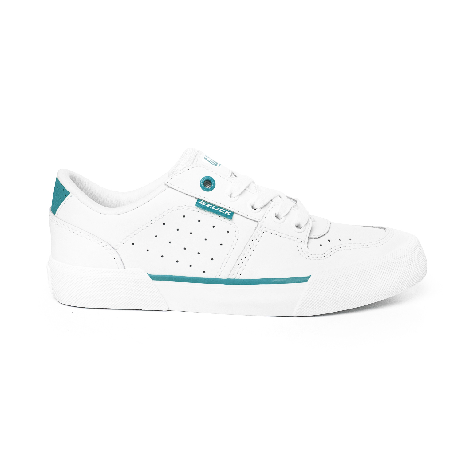 Zapatilla Leather//Mesh/Nubuk Pu Skynerd White/Green | Gzuck