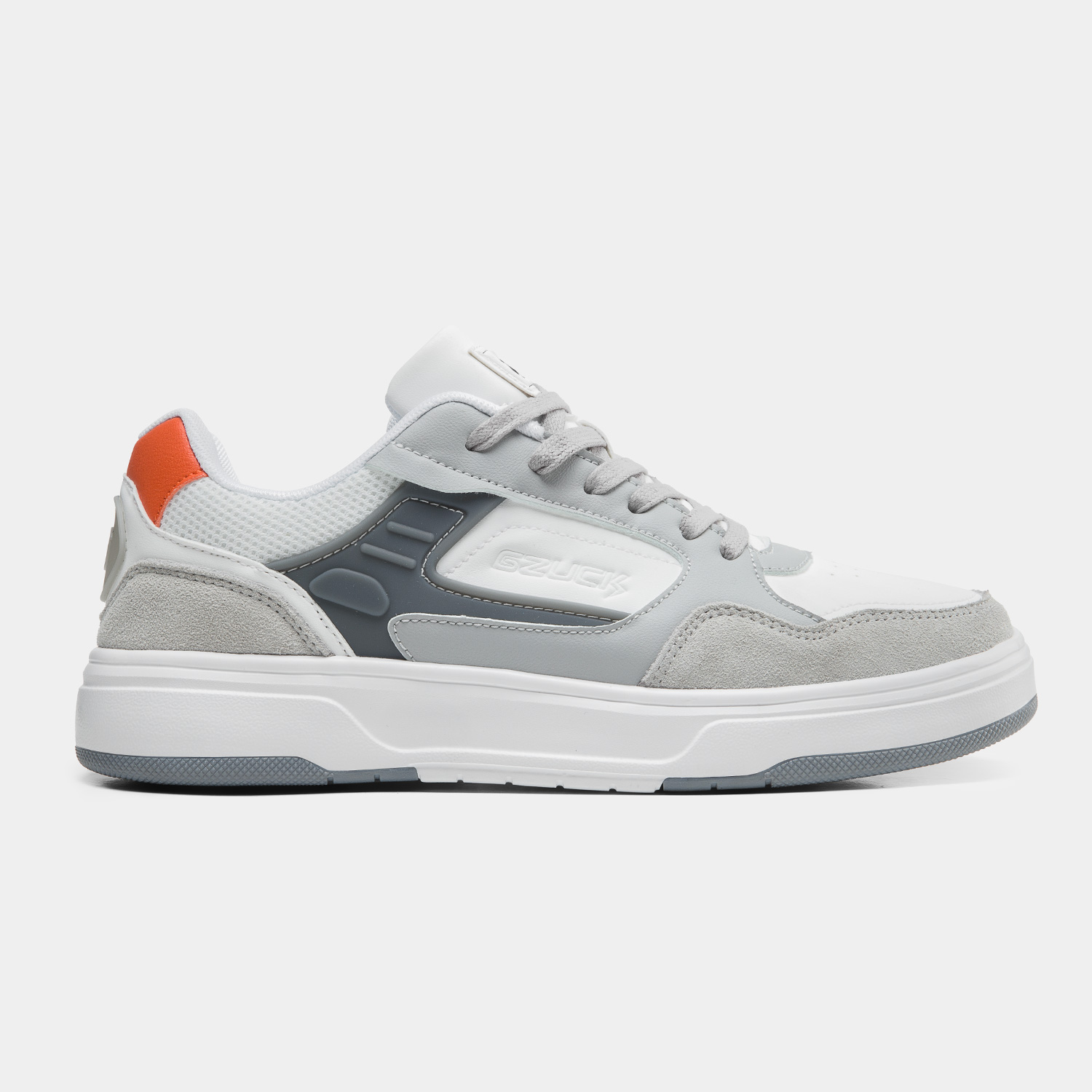 Zapatilla Synthetic/Mesh Gzk Amadi White/Grey Gzuck