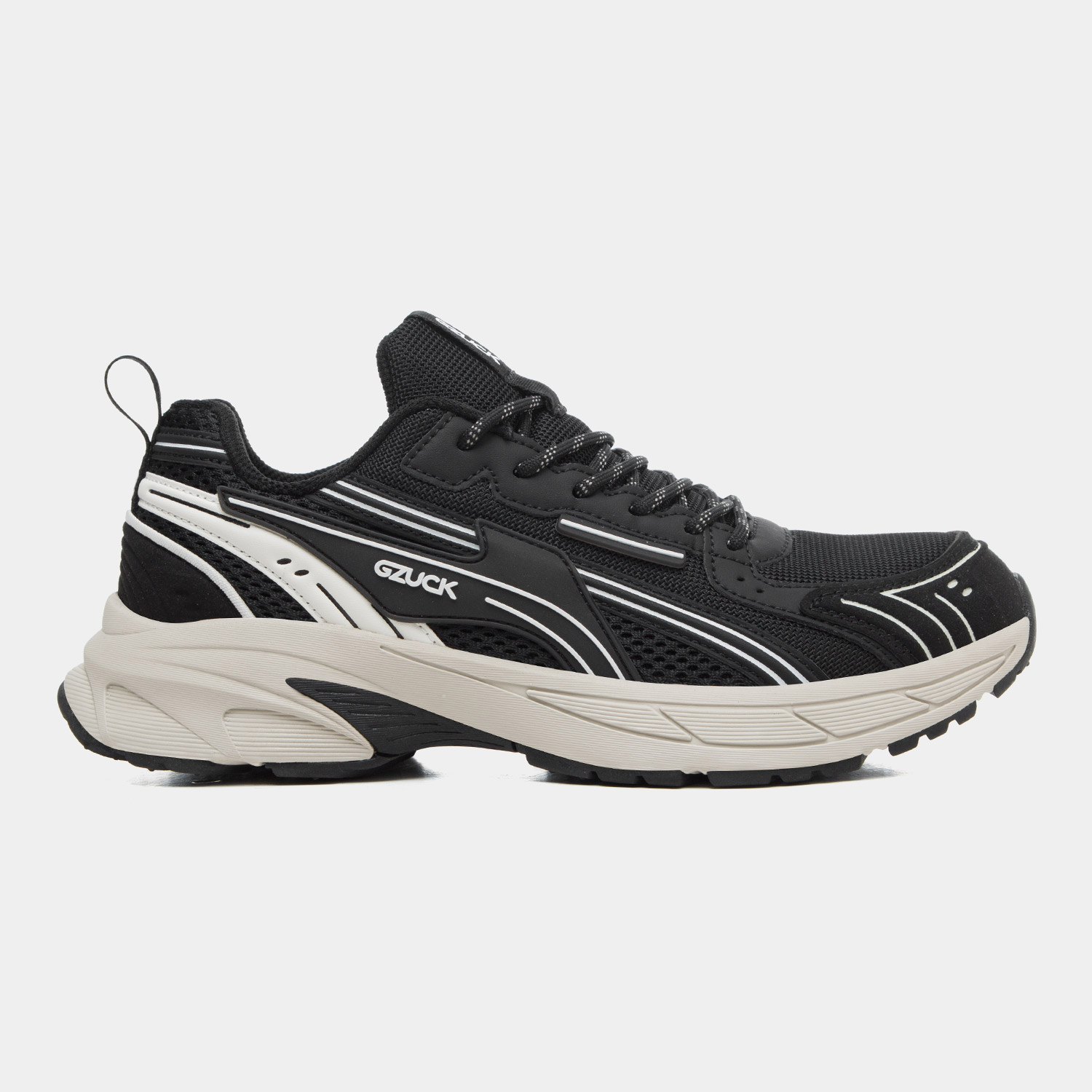 Zapatilla Pu/Suede/Textil Gzuck Werut Black | Gzuck