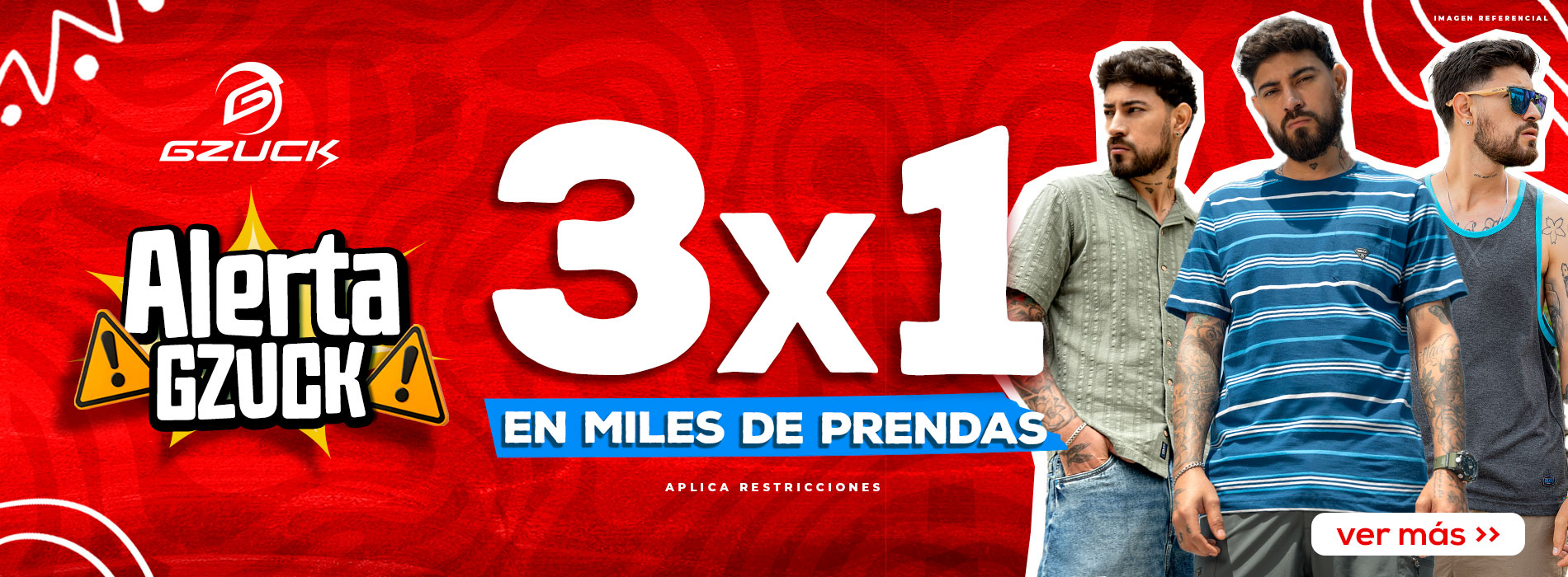 3x1 en Miles de Prendas