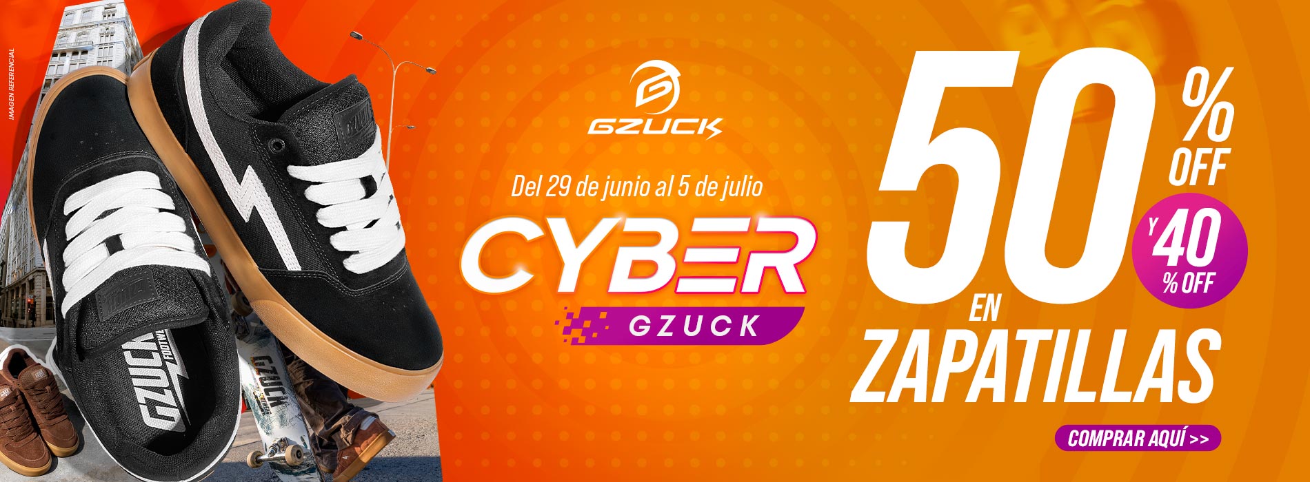 Cyber Jun-Jul 2026 Zapatillas