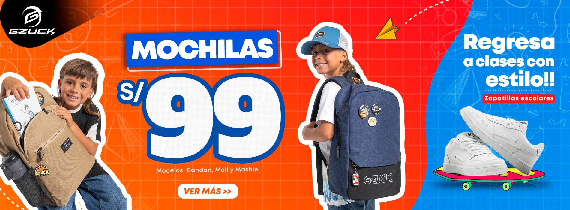 Mochilas Gzuck