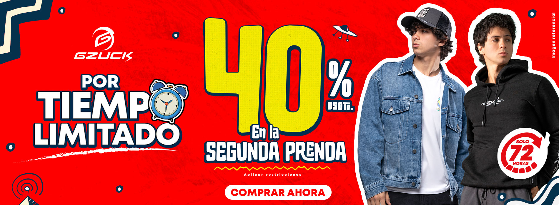 Segunda al 40
