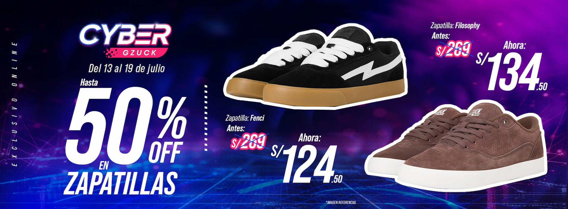 Zapatillas Cyber Jul 2026